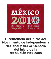 Logotipo del Bicentenario del inicio del Movimiento de Independencia Nacional y del Centenario del Inicio de la Revolución Mexicana.