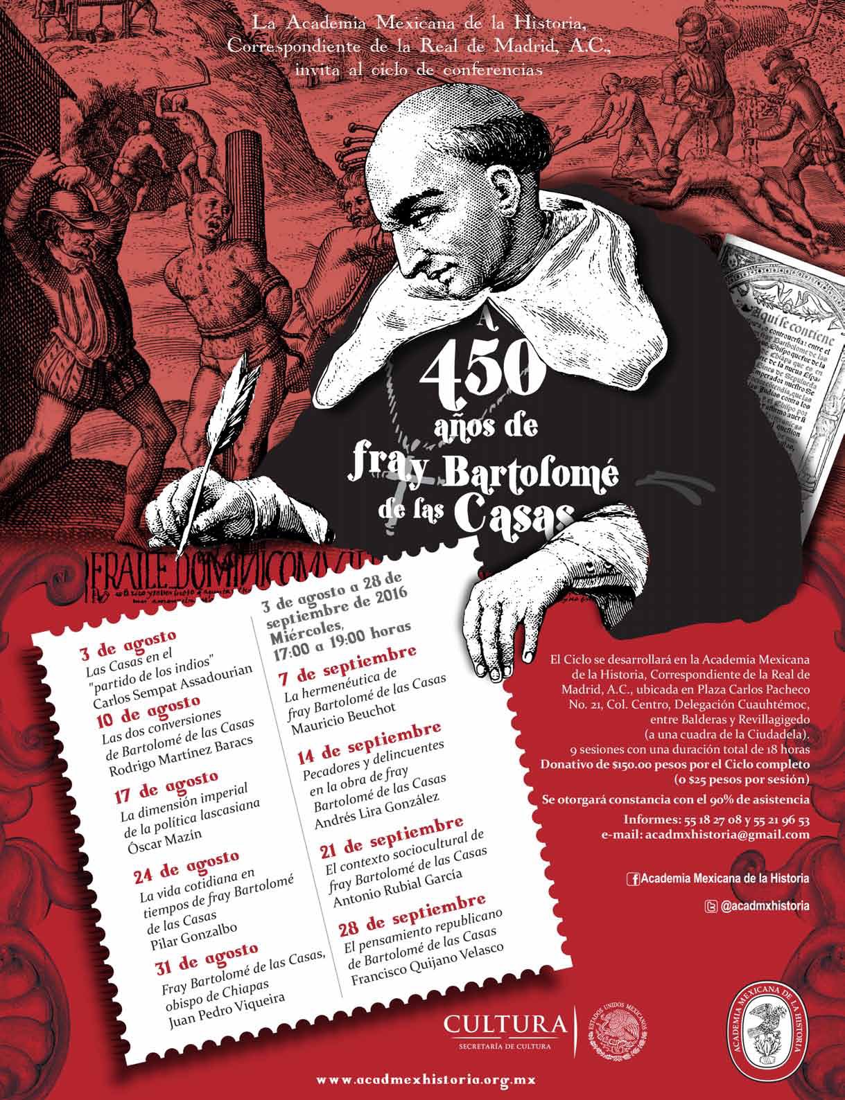 ciclo conferencias Fray bartolo