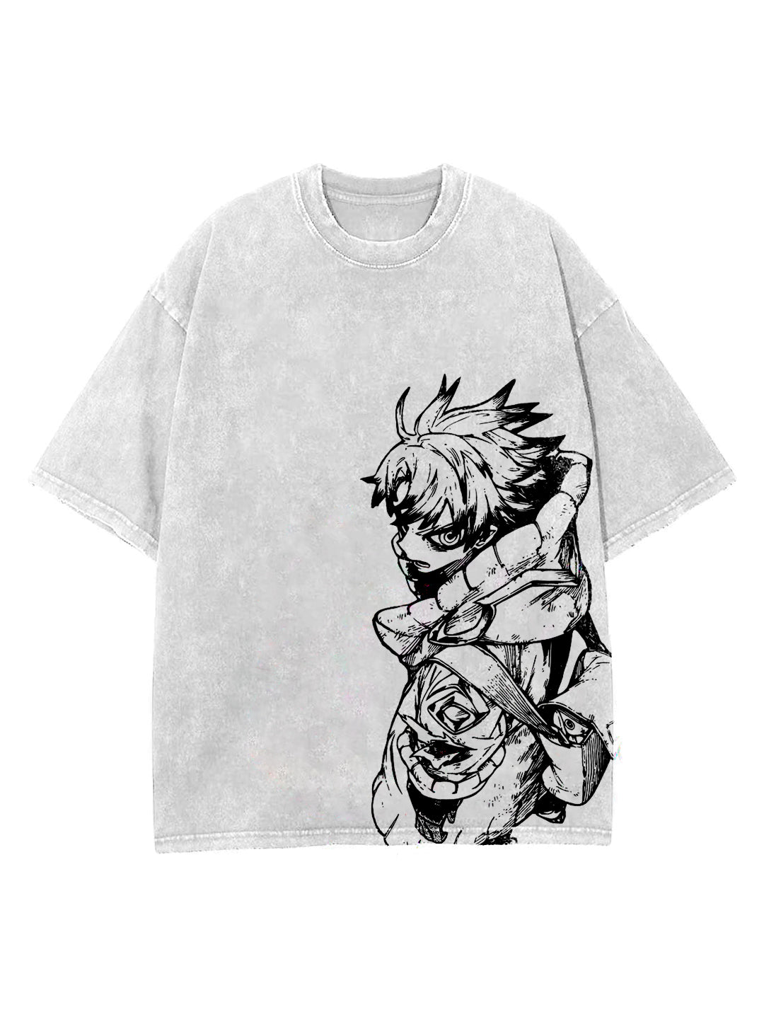 Vintage Oversize Cotton Blend Tee