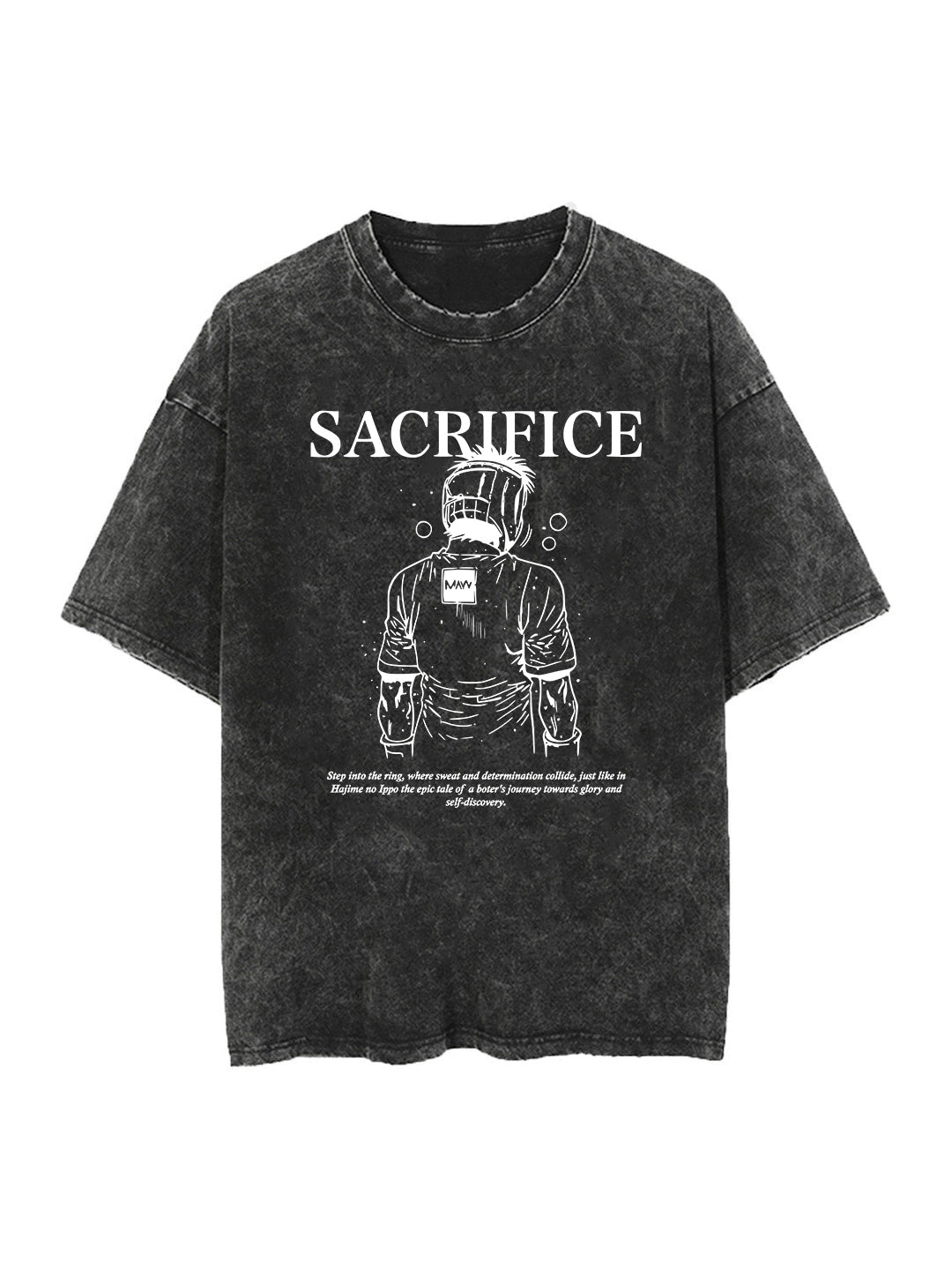 Vintage Oversize Tee by HOKURO | Premium Quality Cotton Blend