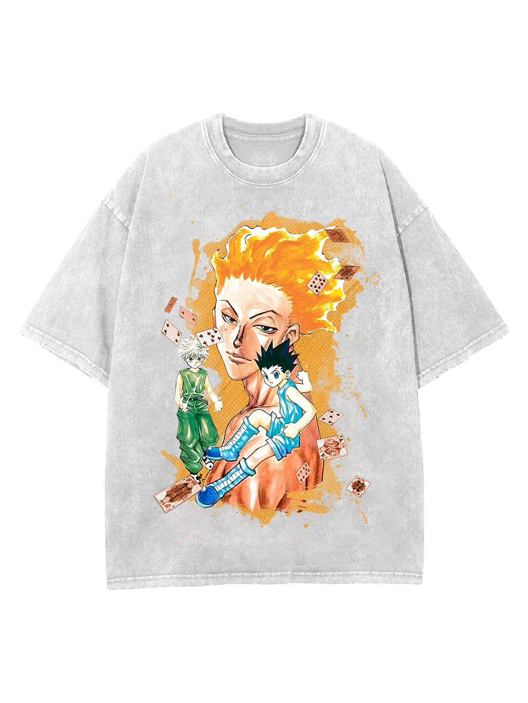 Vintage Oversize Tee for GREED ISLAND HUNTERS Fans