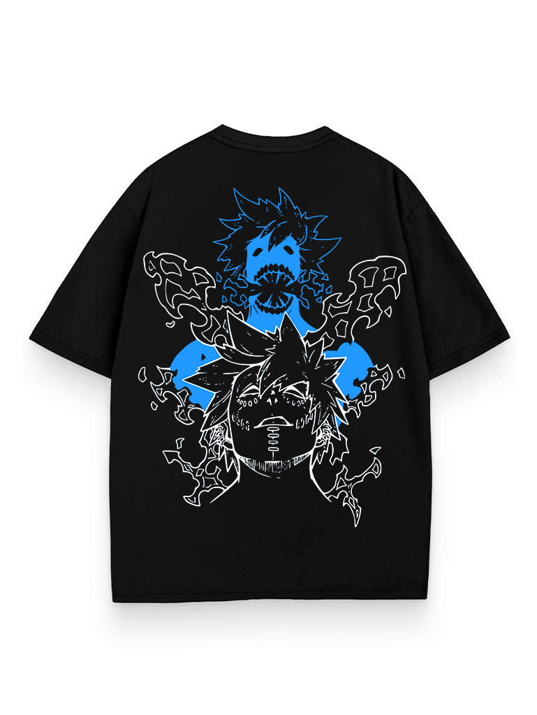 Blue Inferno Dabi Oversize Cotton Blend Tee