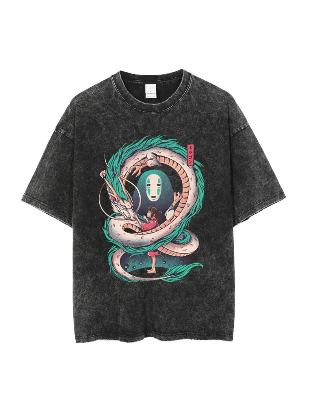 Oversized Vintage Tee Shirt in 100% Ringspun Cotton