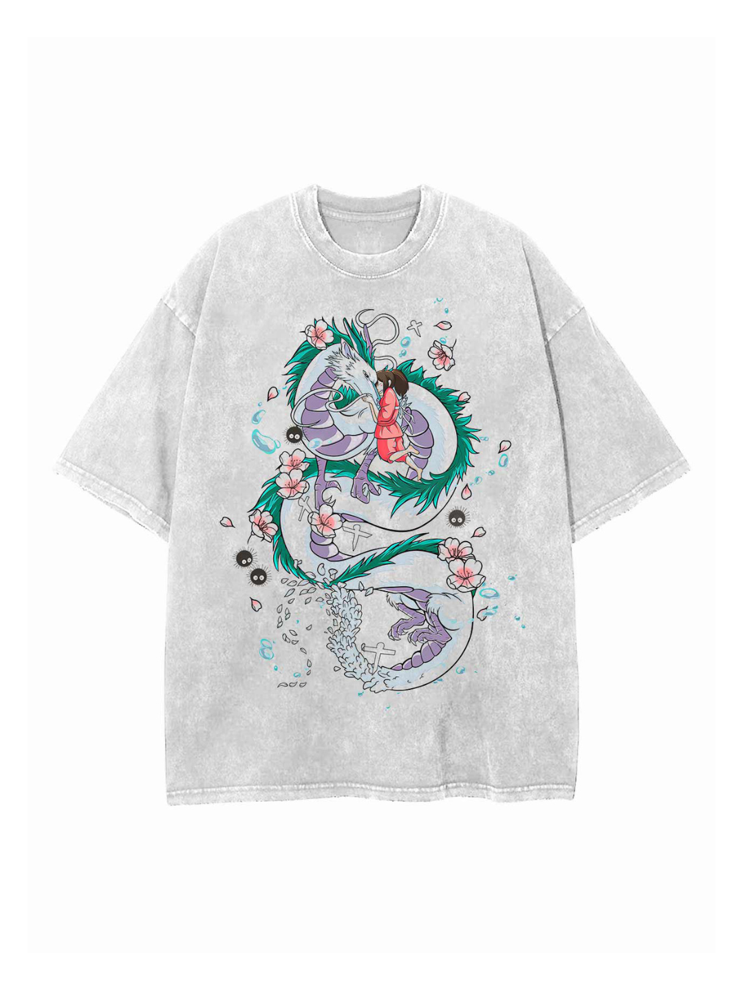 Vintage Oversize Tee in Soft Cotton Blend