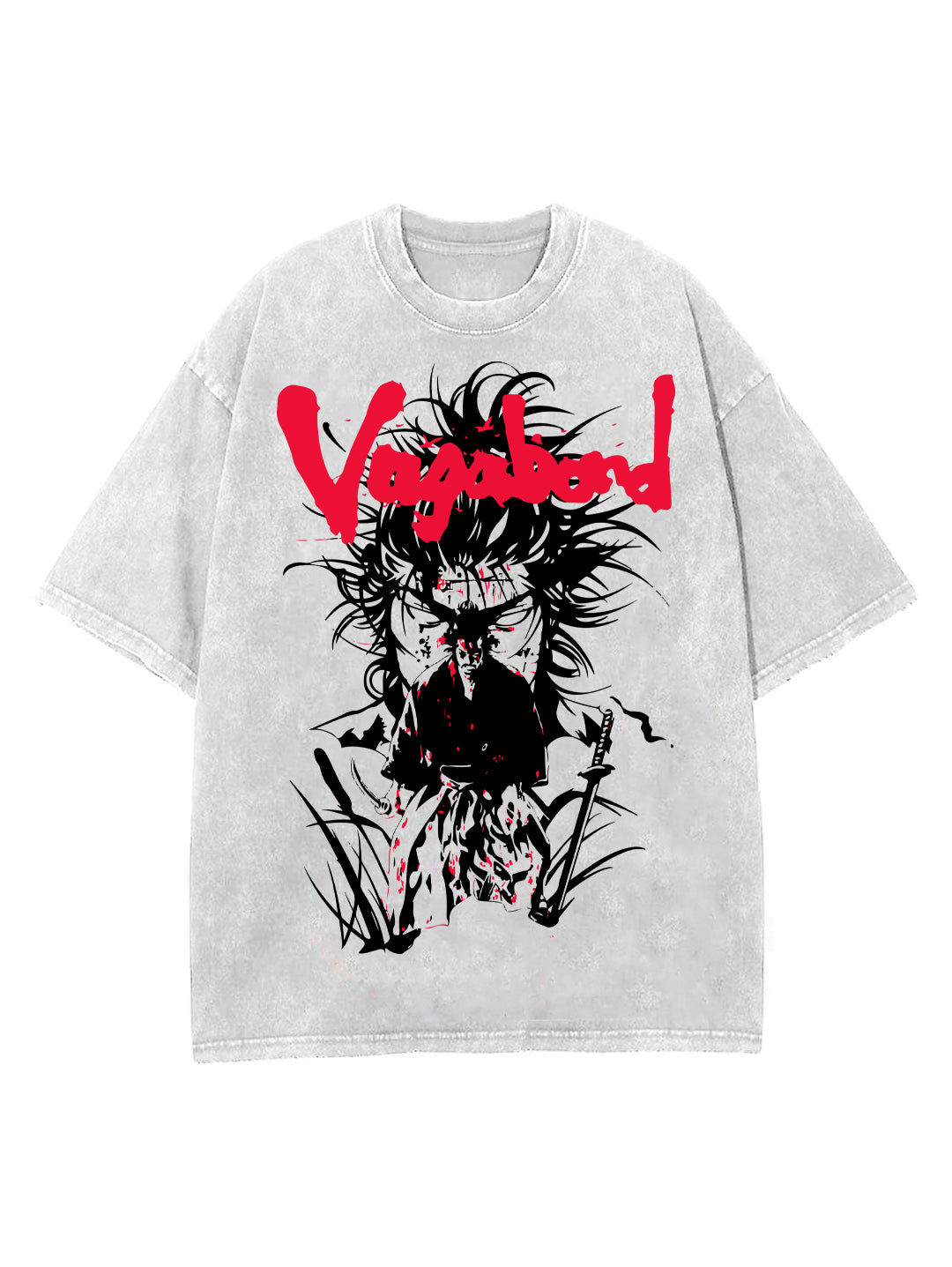 Vintage Oversize Tee with Ringspun Cotton Blend