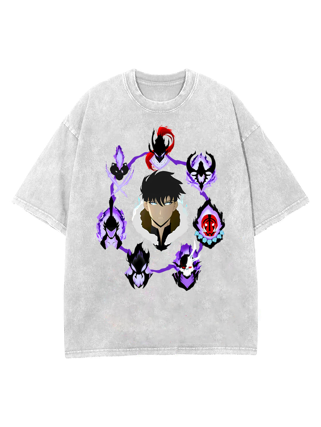 Vintage Oversize Cotton Blend Tee by HOKURO