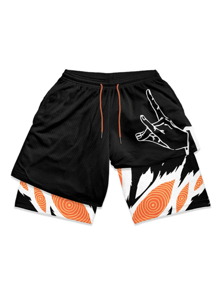 Mens High-Performance Gym Shorts