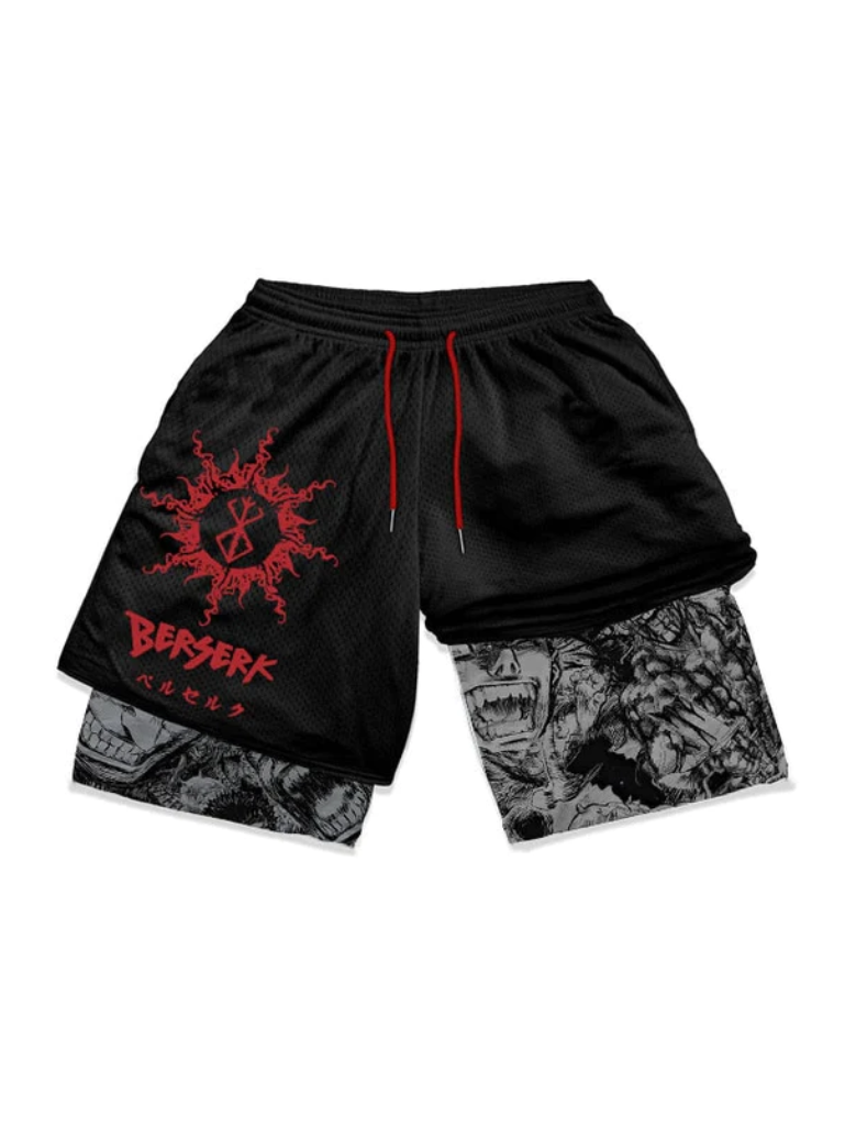 High Performance Polyester Mesh Athletic Shorts