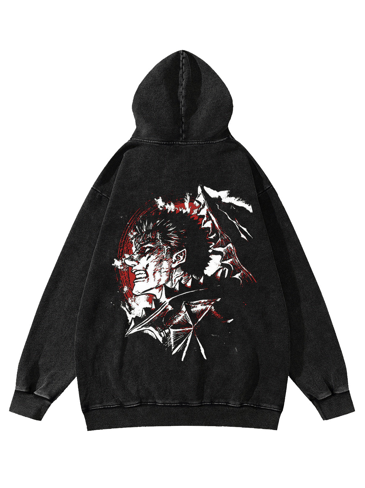 Vintage Berserk Character Hoodie