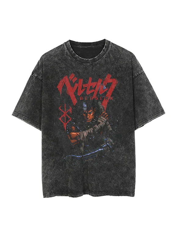 Vintage Oversized Tee Shirt - Premium Quality Cotton Blend