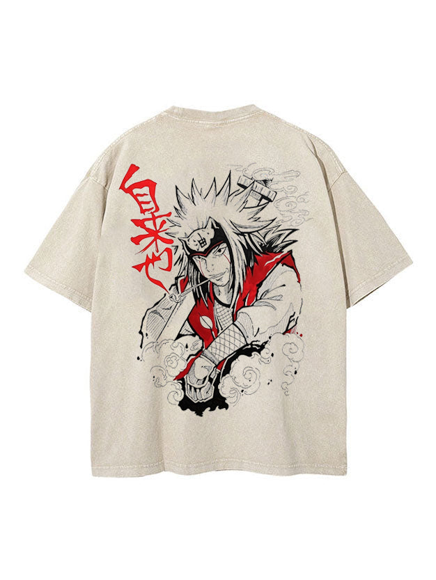 High Quality Beige Tee Shirt - 2 Sides Print