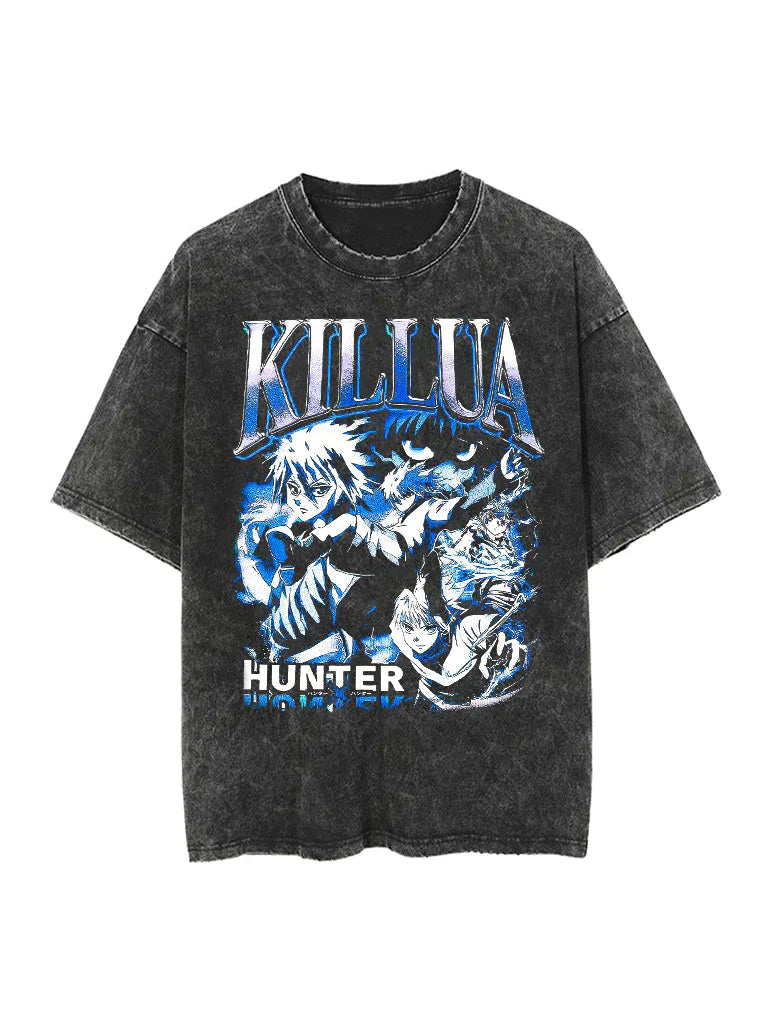 Vintage Oversize Cotton Blend Tee