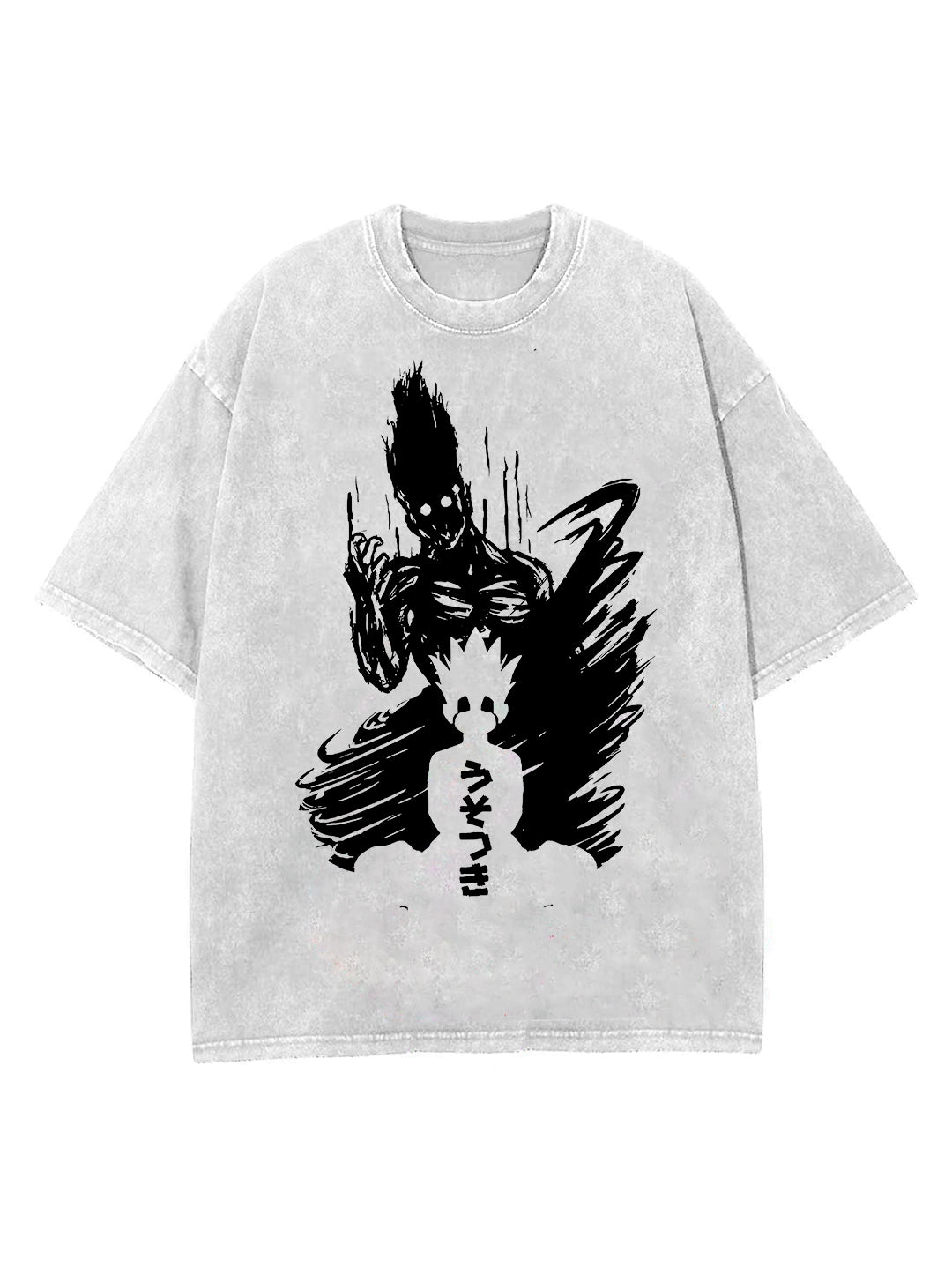Vintage Oversize Cotton Blend Tee by HOKURO