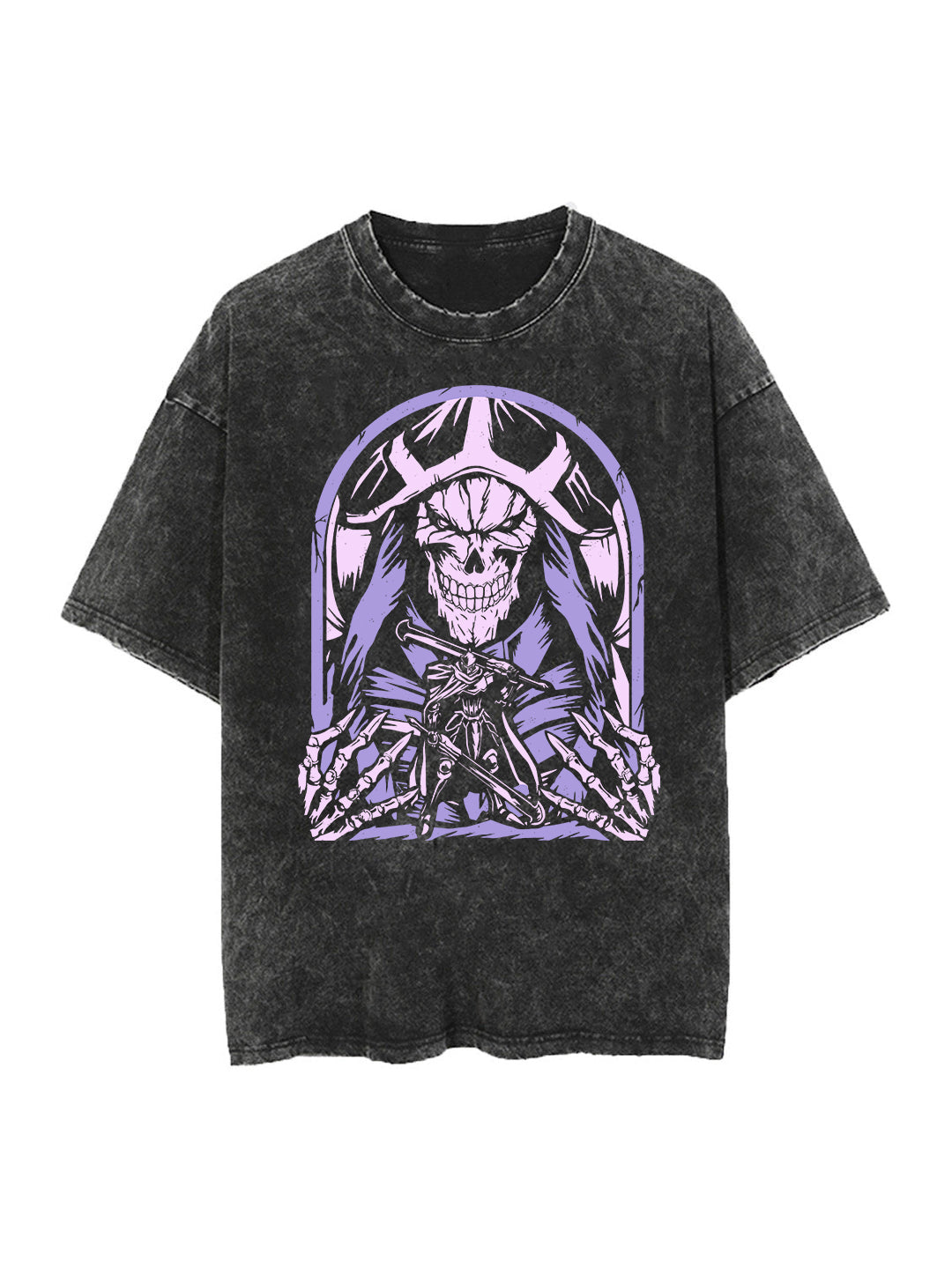 Vintage Oversize Cotton Tee by HOKURO - 100% Ringspun Cotton