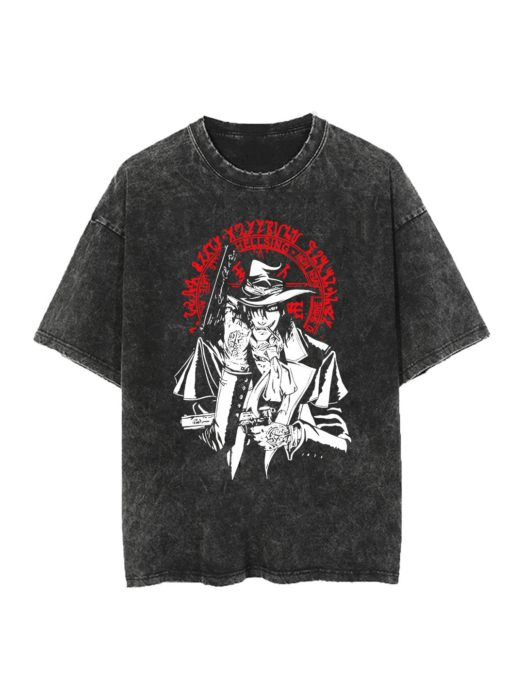Vintage Oversize Cotton Blend Tee