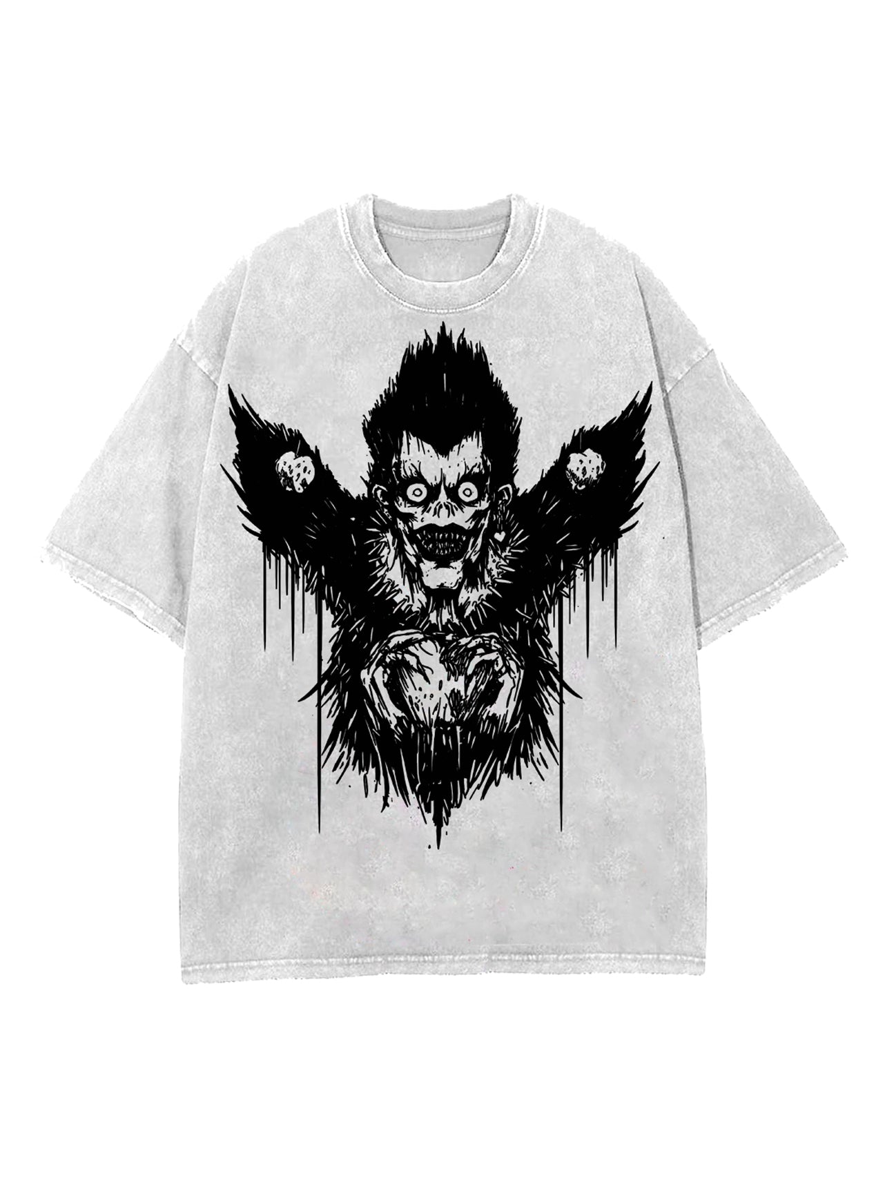 Ryuk Inspired Vintage Oversize T-Shirt for Men