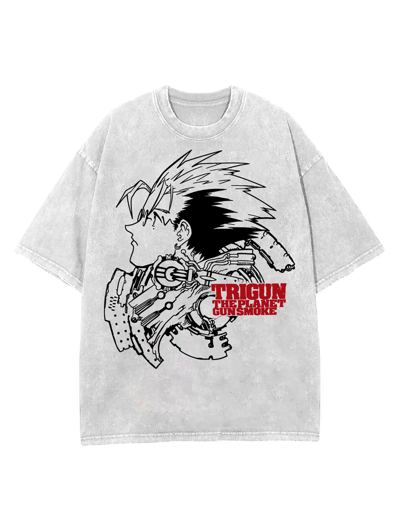 Vintage Oversize Cotton Tee for Men, Unisex 100% Ringspun Cotton T-Shirt