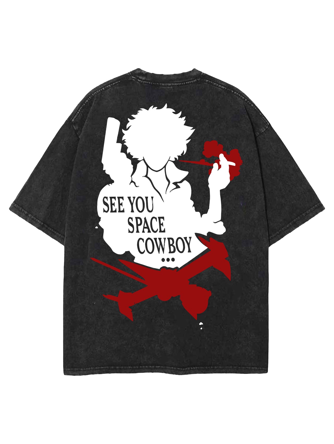 Bebop Western Inspired Vintage Oversize T-shirt