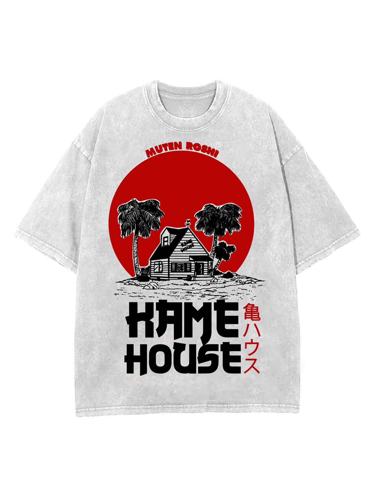 Vintage Oversize Tee by HOKURO - Premium Cotton Blend