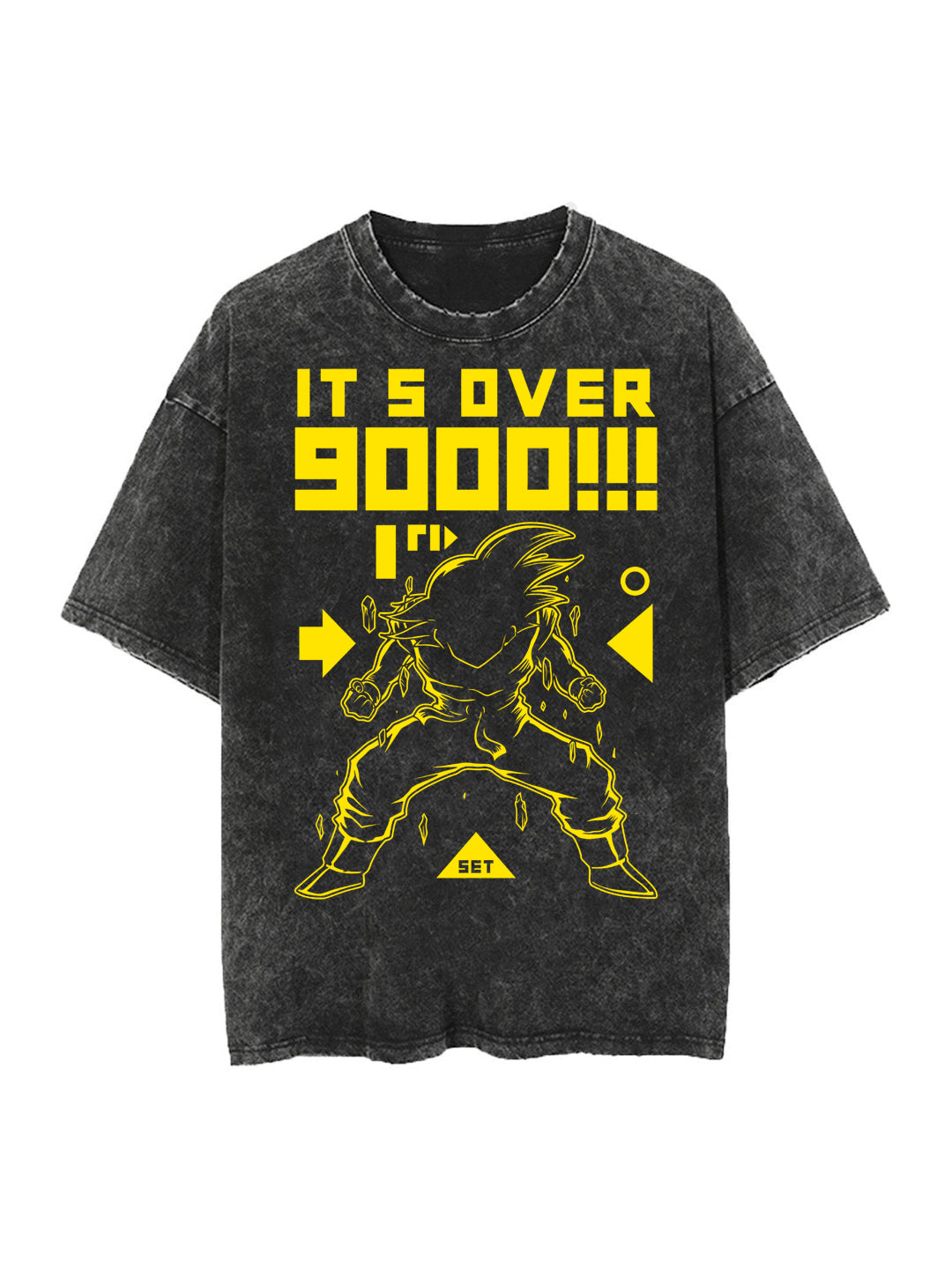 Vintage Oversize Dragon Warrior Tee Shirt
