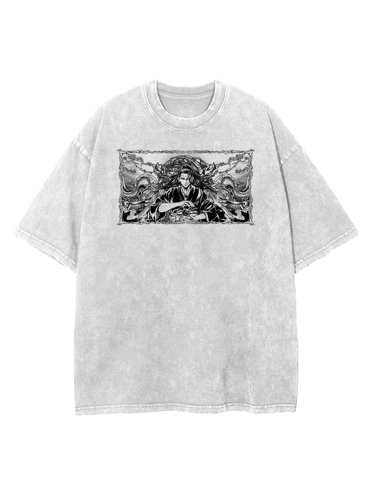 Vintage Oversize Cotton Blend Tee by HOKURO