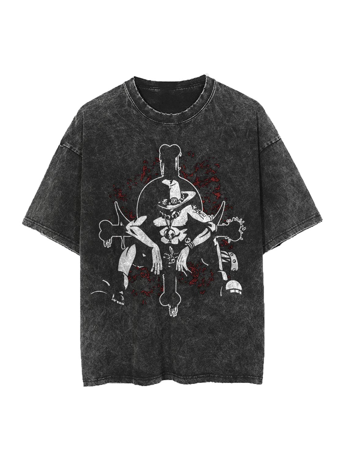 Vintage Oversize Tee Shirt, Premium Cotton Blend