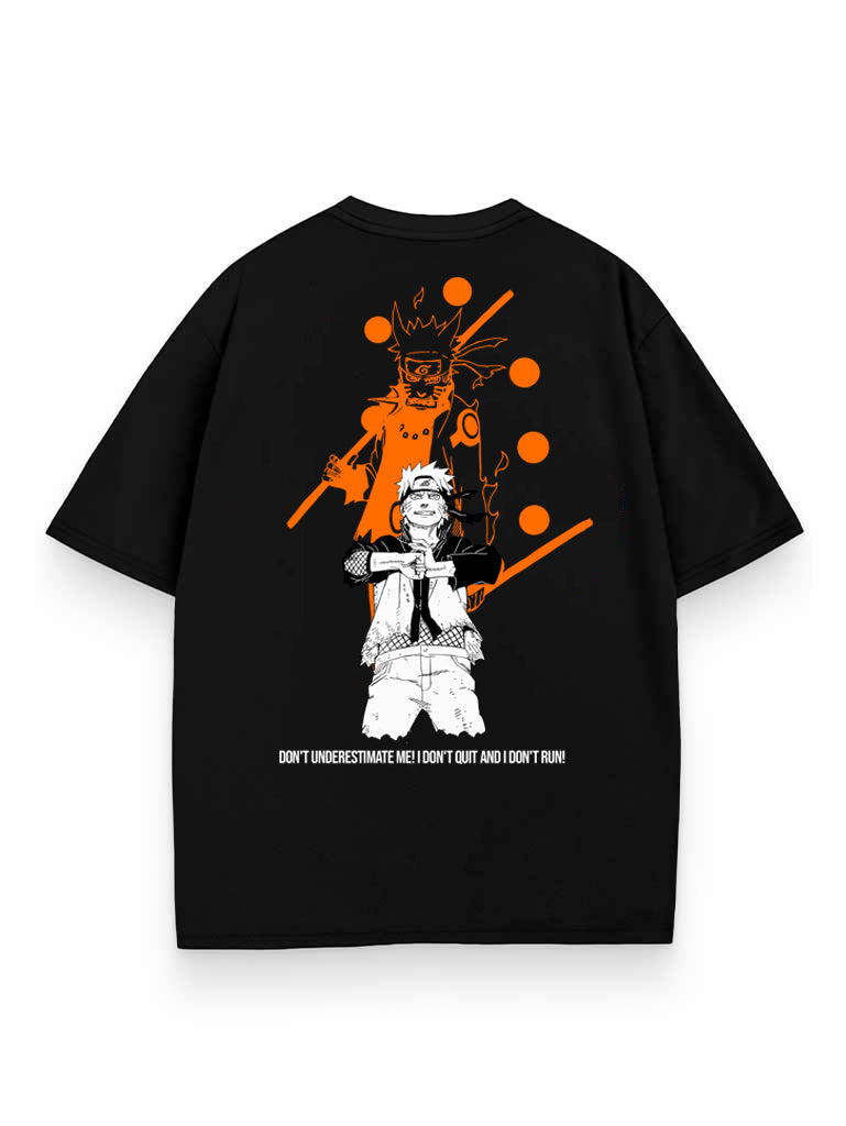 Oversized Ninja Anime Tee Shirt for Ultimate Comfort