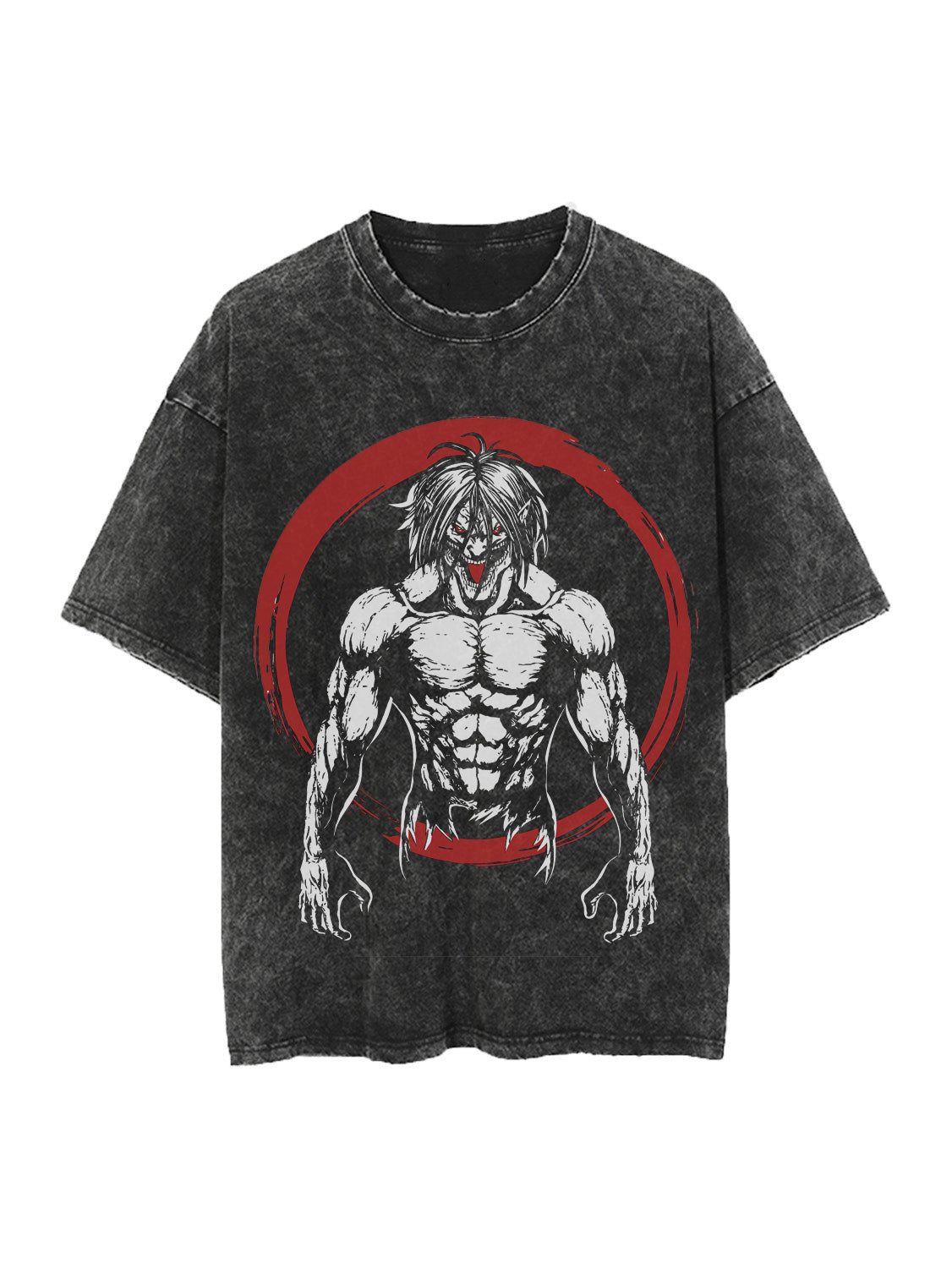 Vintage Oversize Tee with EREN TITAN Print