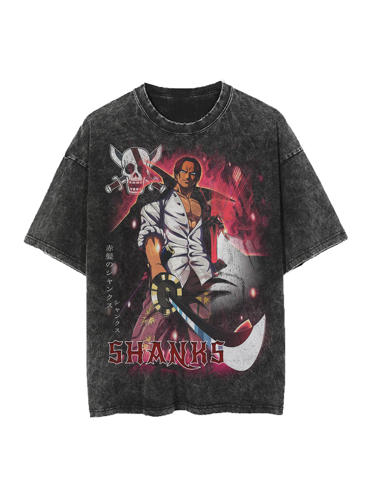Vintage Oversize Comfort Tee - Cotton Blend, High Quality Print