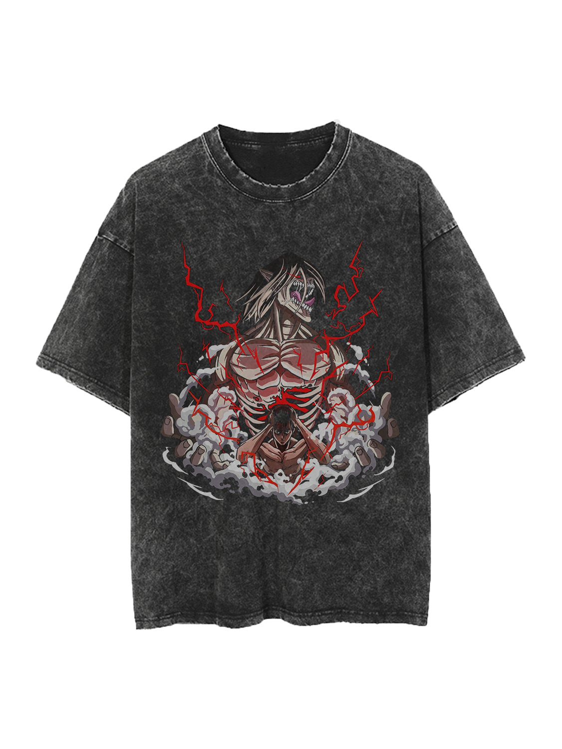 Vintage Oversize Cotton Blend Tee
