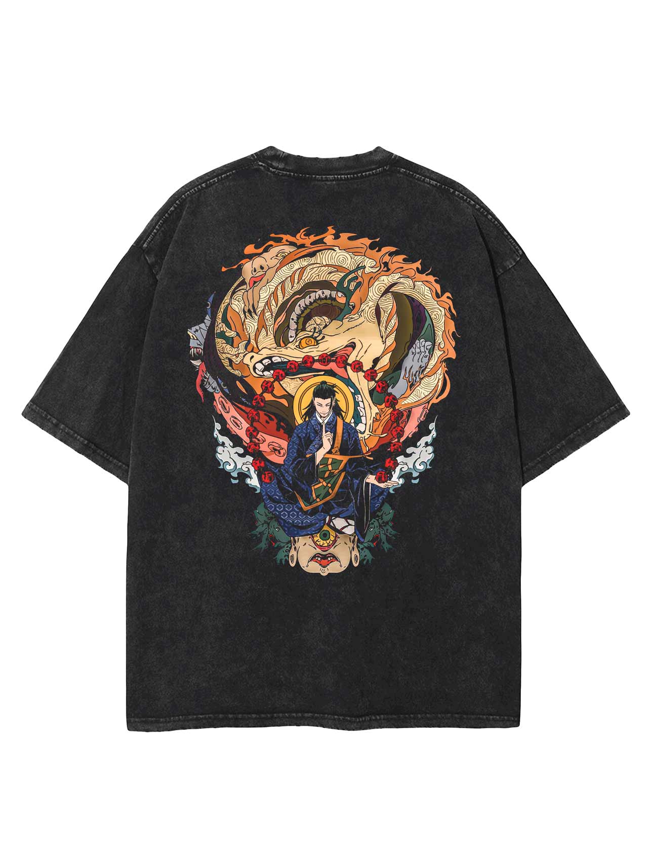 Vintage Oversize Tee in GETO Massacre Style