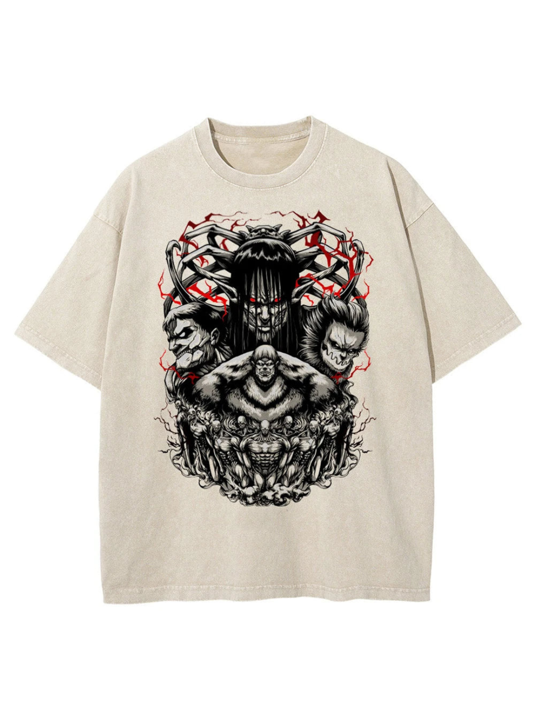 Vintage Chaos Reigns Rumble Tee | High Quality Cotton Blend