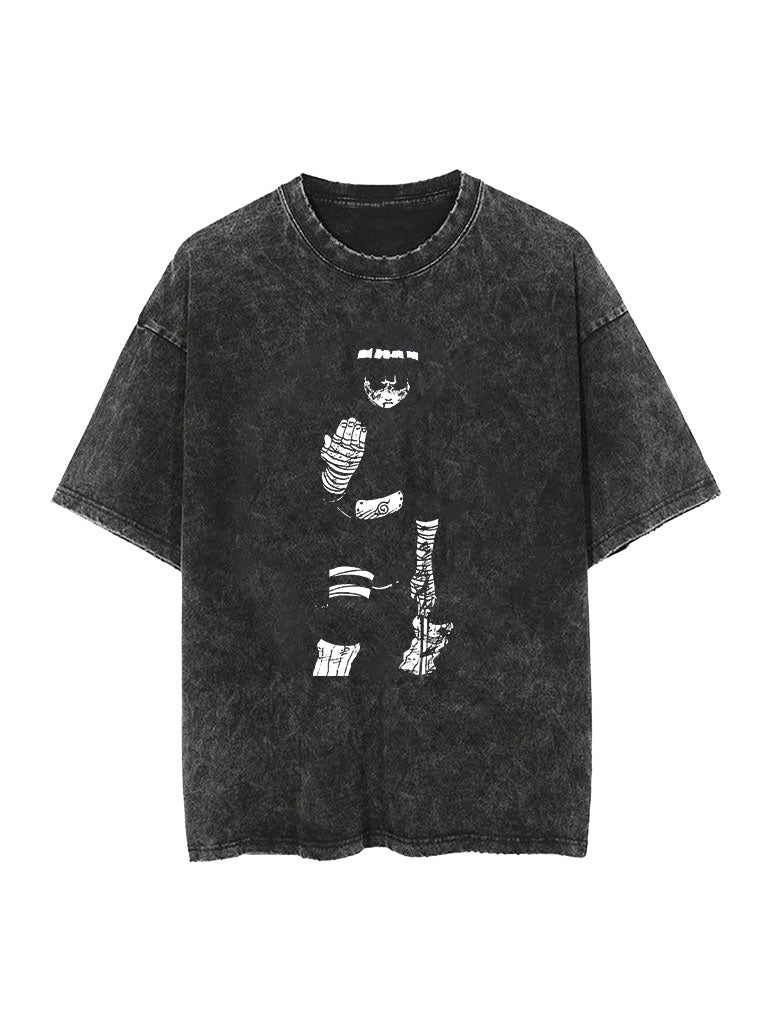 Vintage Oversize Tee in Rock Lee Style
