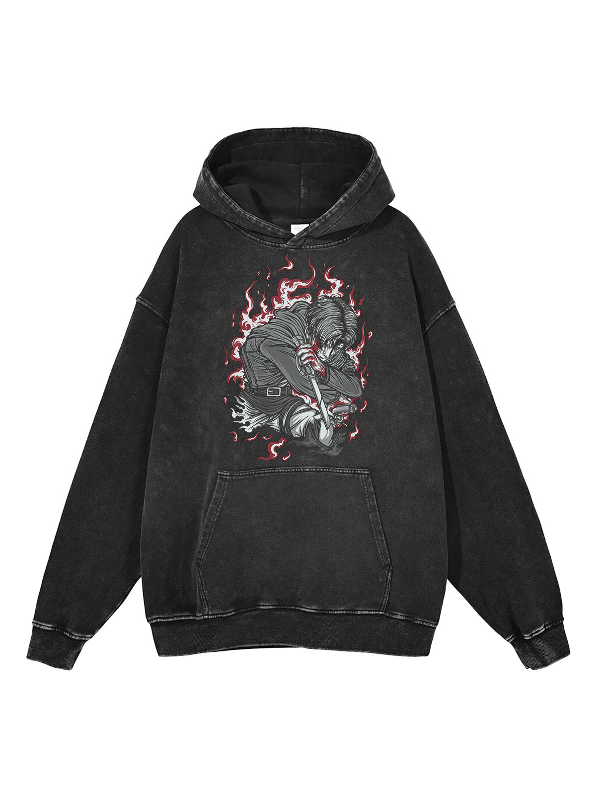 Vintage Levi Ackerman Hoodie Shirt
