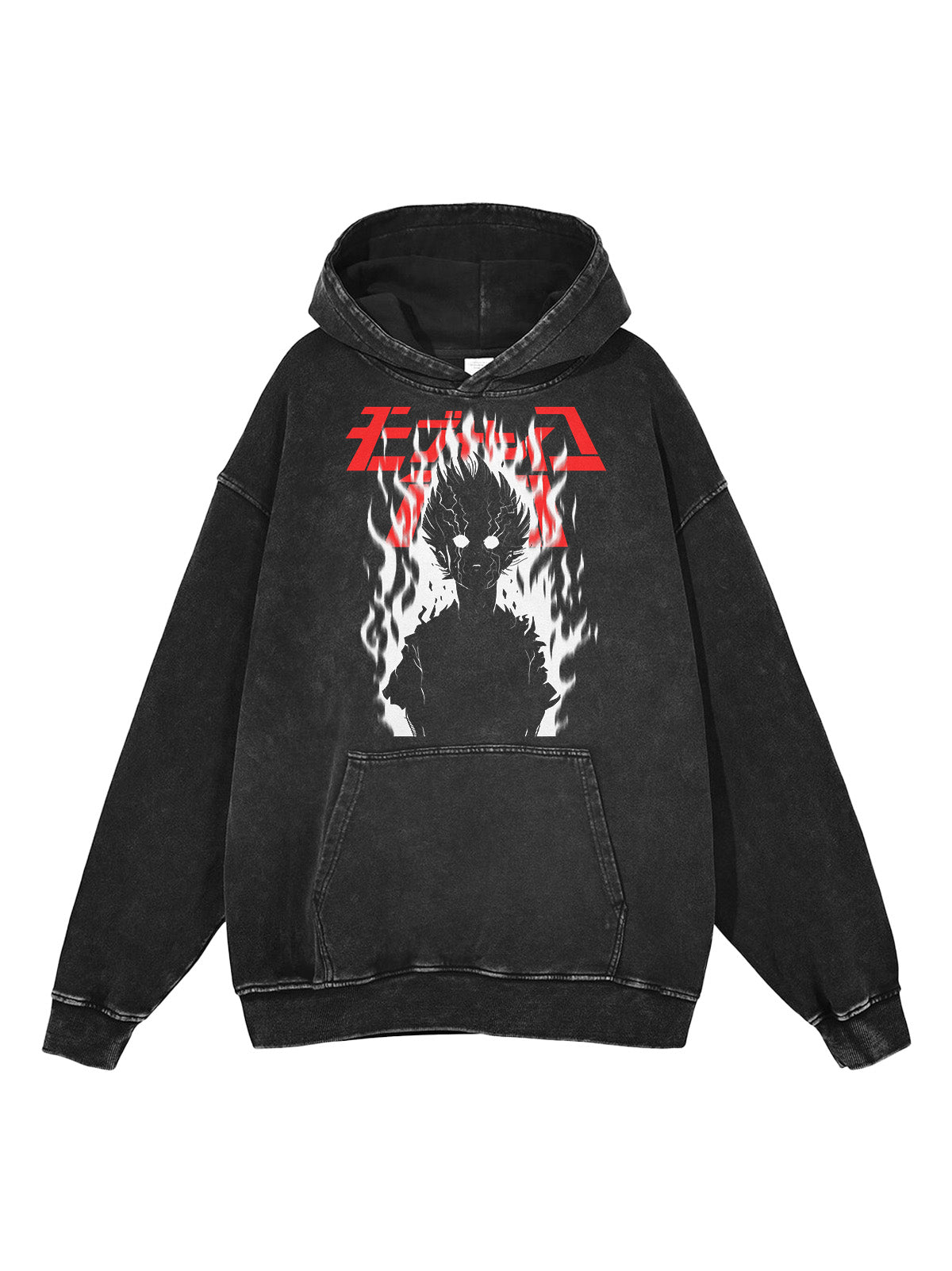 Vintage Anime Inspired Hoodie for Men