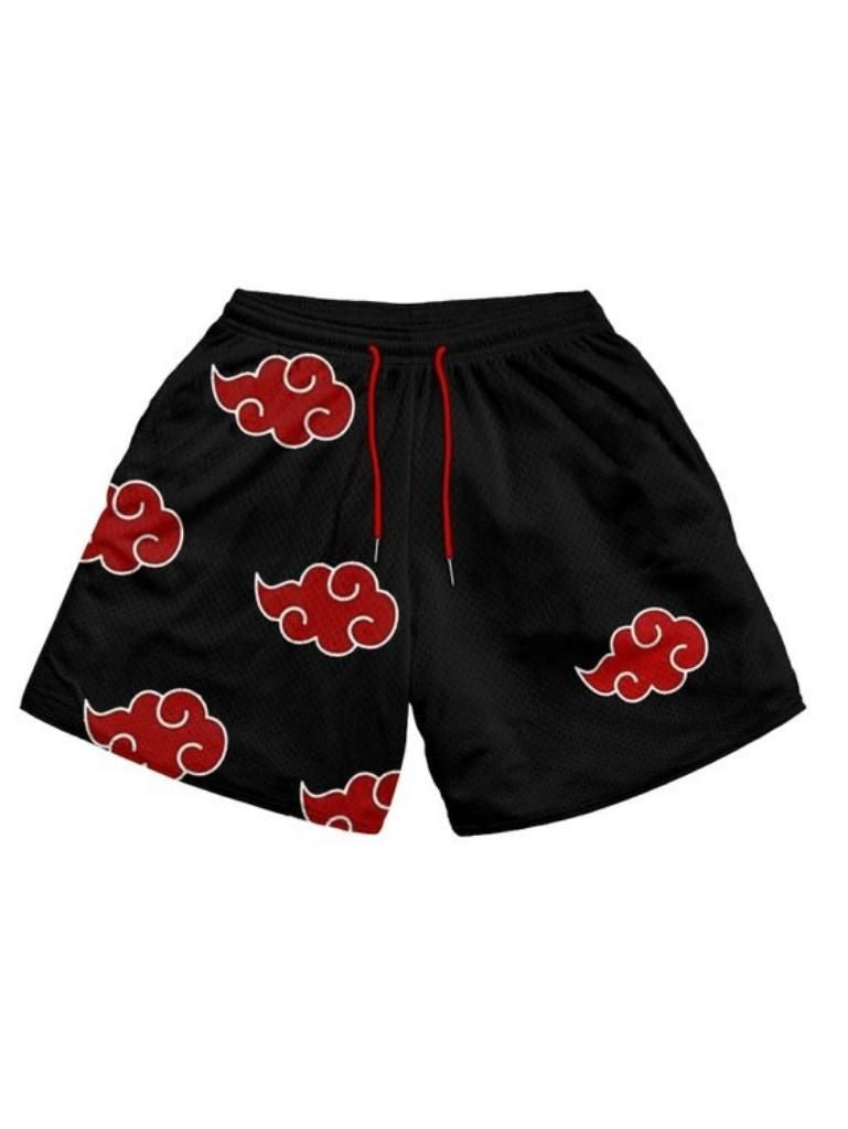 Akatsuki Printed Athletic Shorts