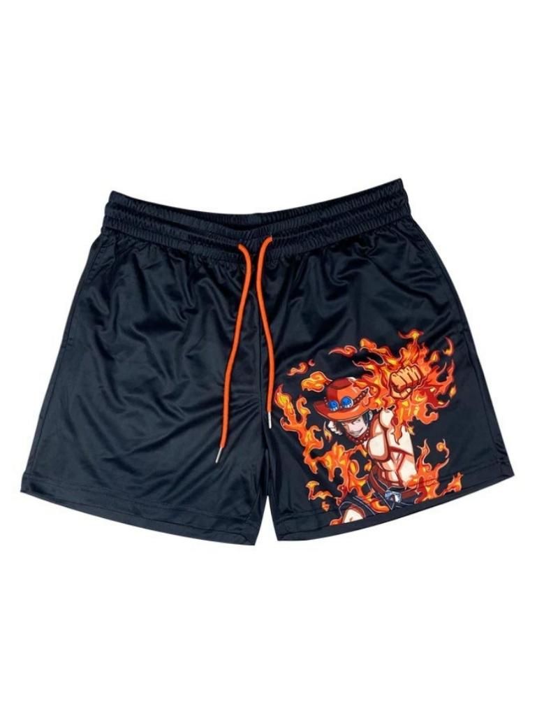 Mens ACE Polyester Mesh Shorts with Pockets