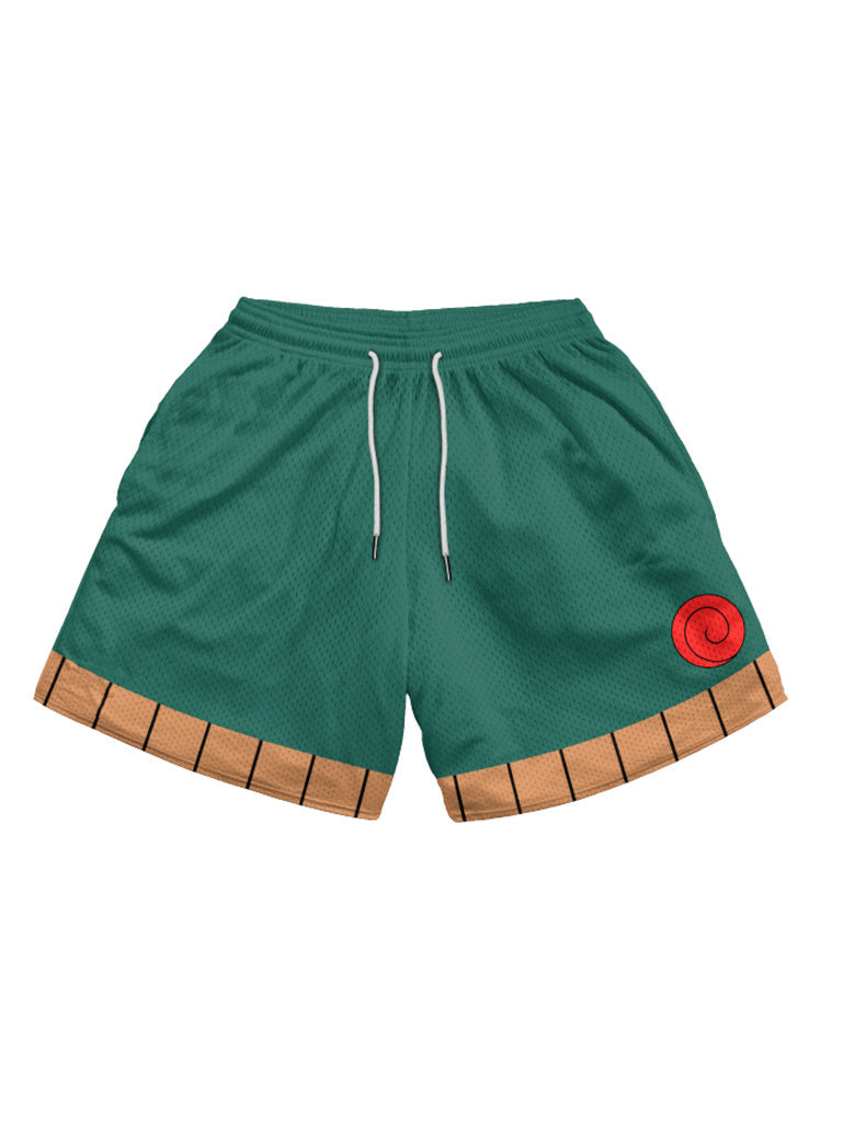 Mens Athletic Polyester Mesh Shorts