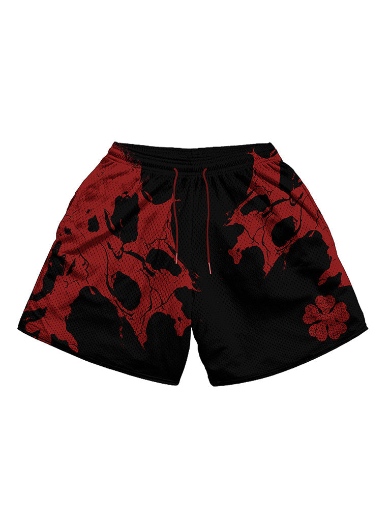 Mens Mesh Athletic Shorts with Pockets - ASTA Dark Magic V2
