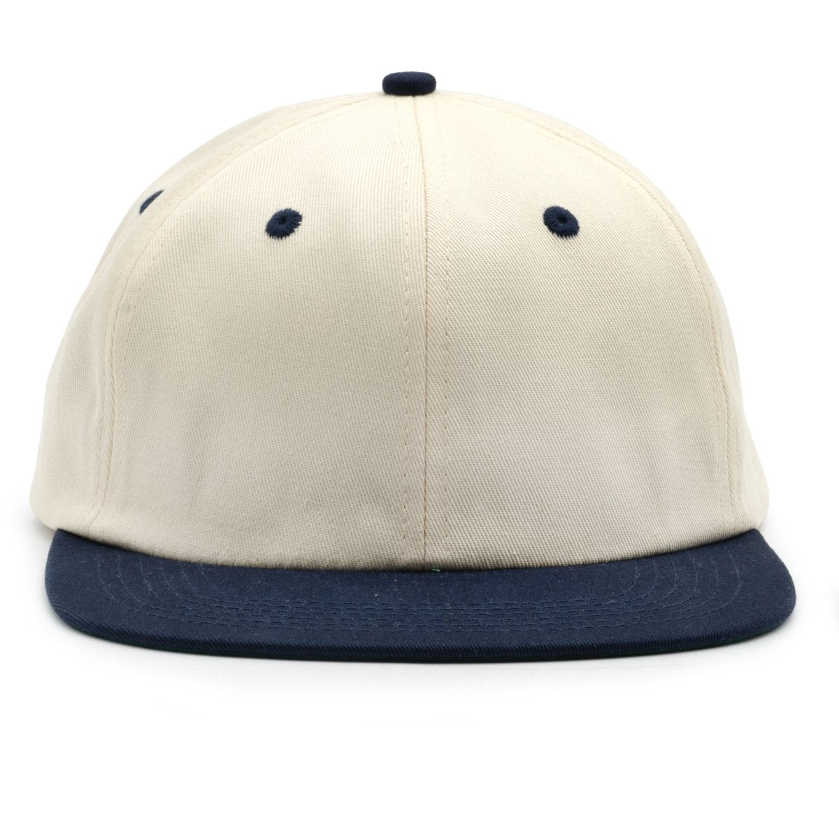 Classic Cotton Snapback Hat - Beige/Color Options