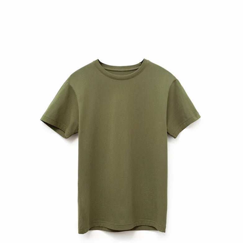 Premium Olive Supima Cotton T-Shirt - Pack of 5