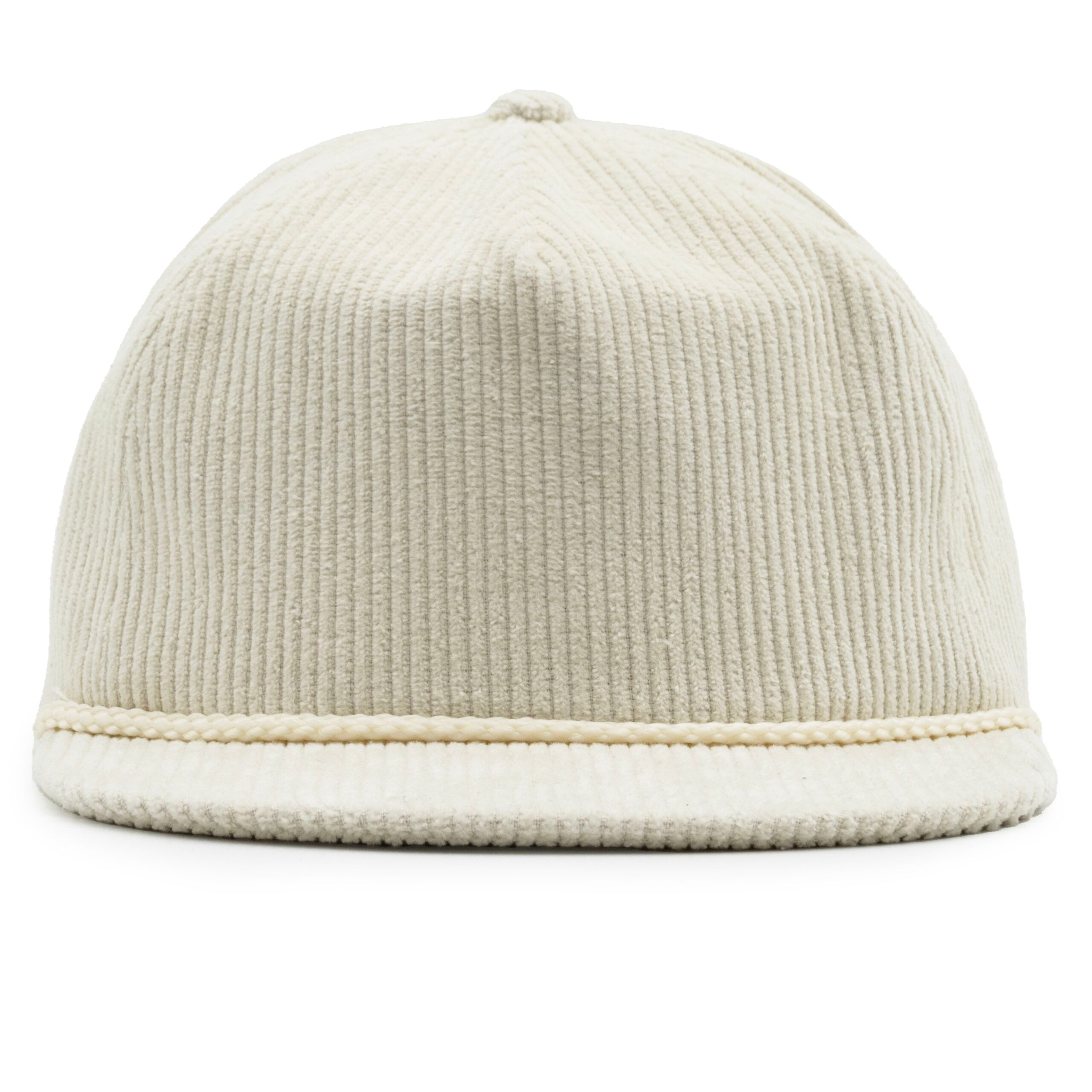 Adjustable Corduroy 5-Panel Hat