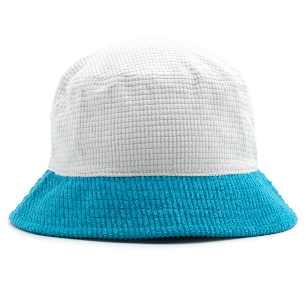 Blue & White Corduroy Bucket Hat