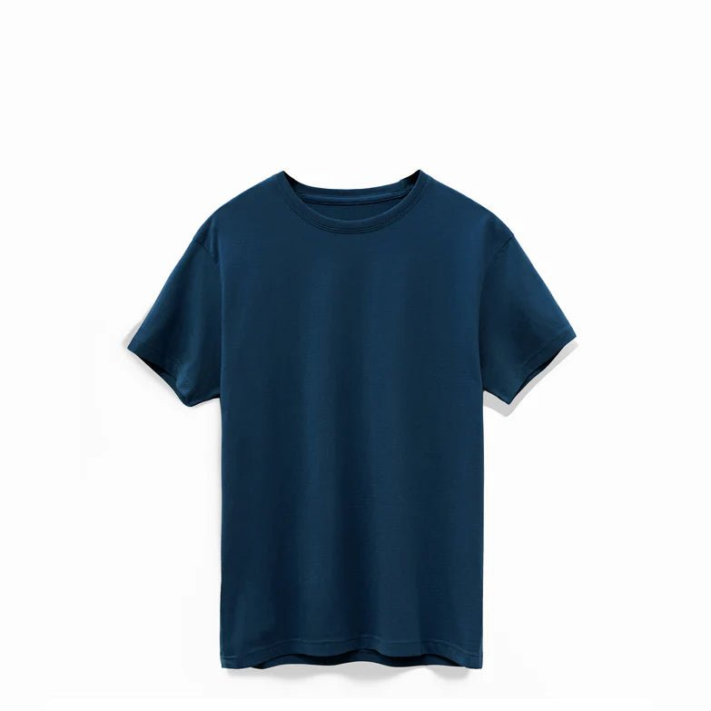 Supima Cotton Navy T-Shirt - Premium Quality