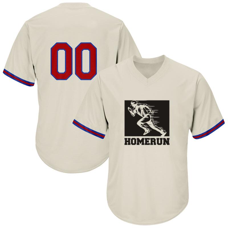 Homerun Sign Cut Out Baseball Jersey